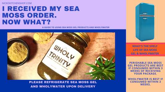 How to Use Sea Moss and WholyWater