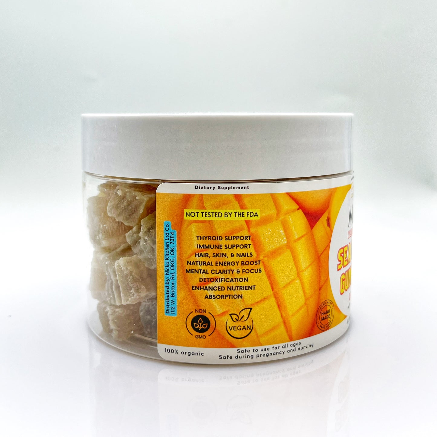 Mango Sea Moss Gummies | Wildcrafted Gummy Vitamins