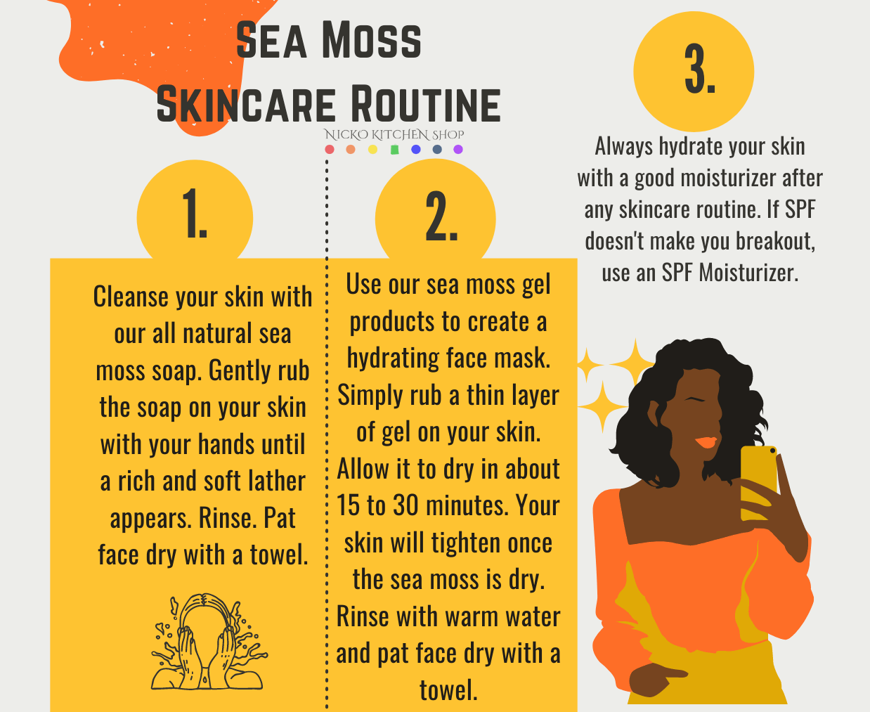 Wildcrafted Sea Moss Gel | MarciMoss | 16oz Jar