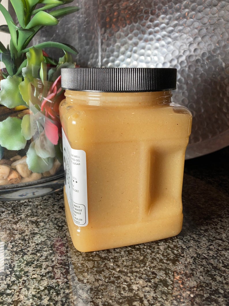 SuperSoss Sea Moss Gel Applesauce Snack | 32 oz Jar | Recurring Delivery