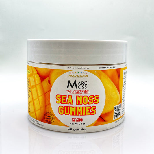 Mango Sea Moss Gummies | Wildcrafted Gummy Vitamins