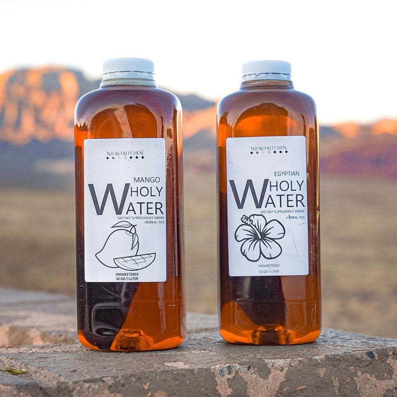 Sea Moss Gel Starter Kit with WholyWater Soursop Detox Tea | Bundle