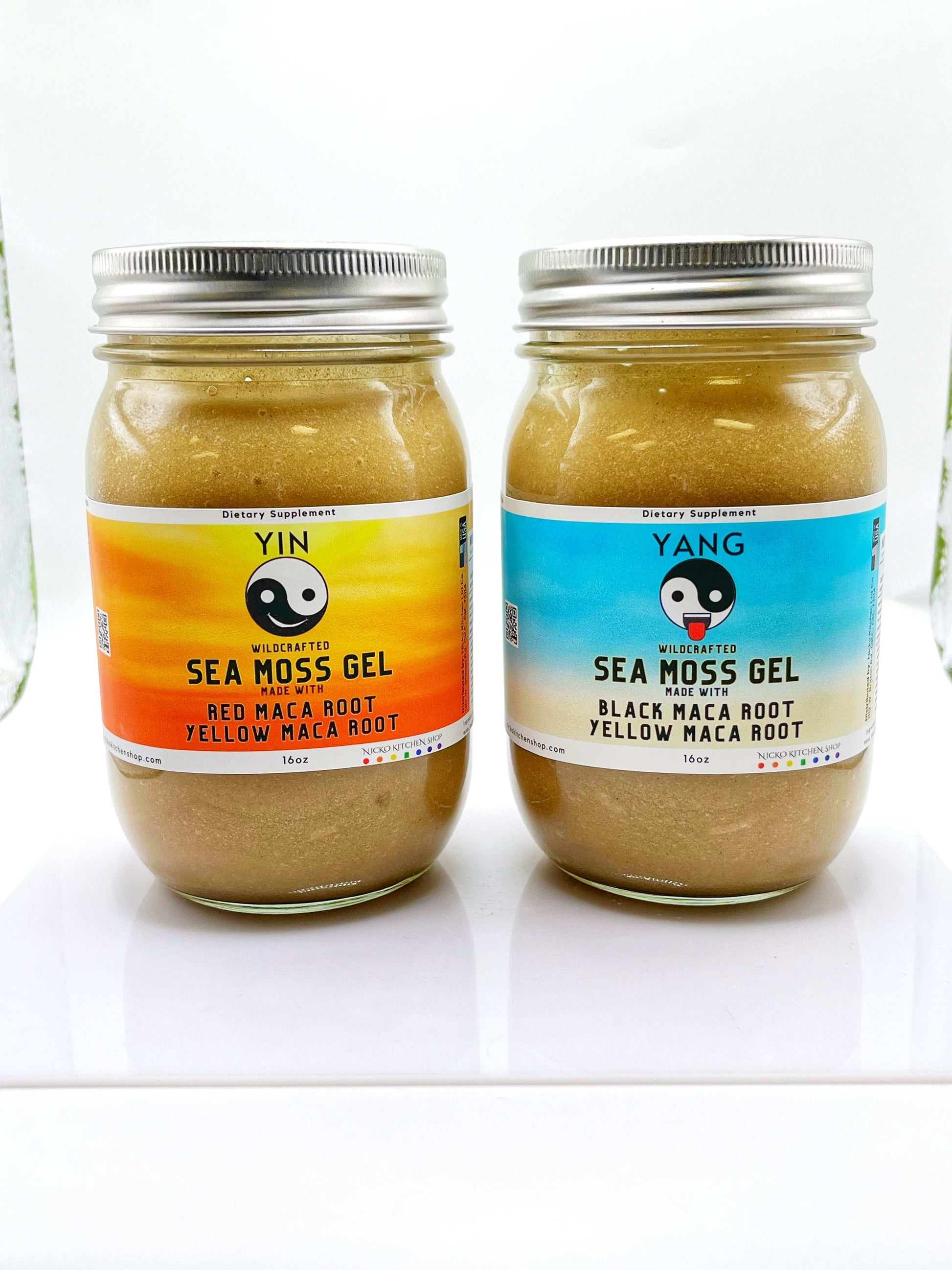 Red Maca Root Sea Moss Gel | Yin for Her | Wildcrafted