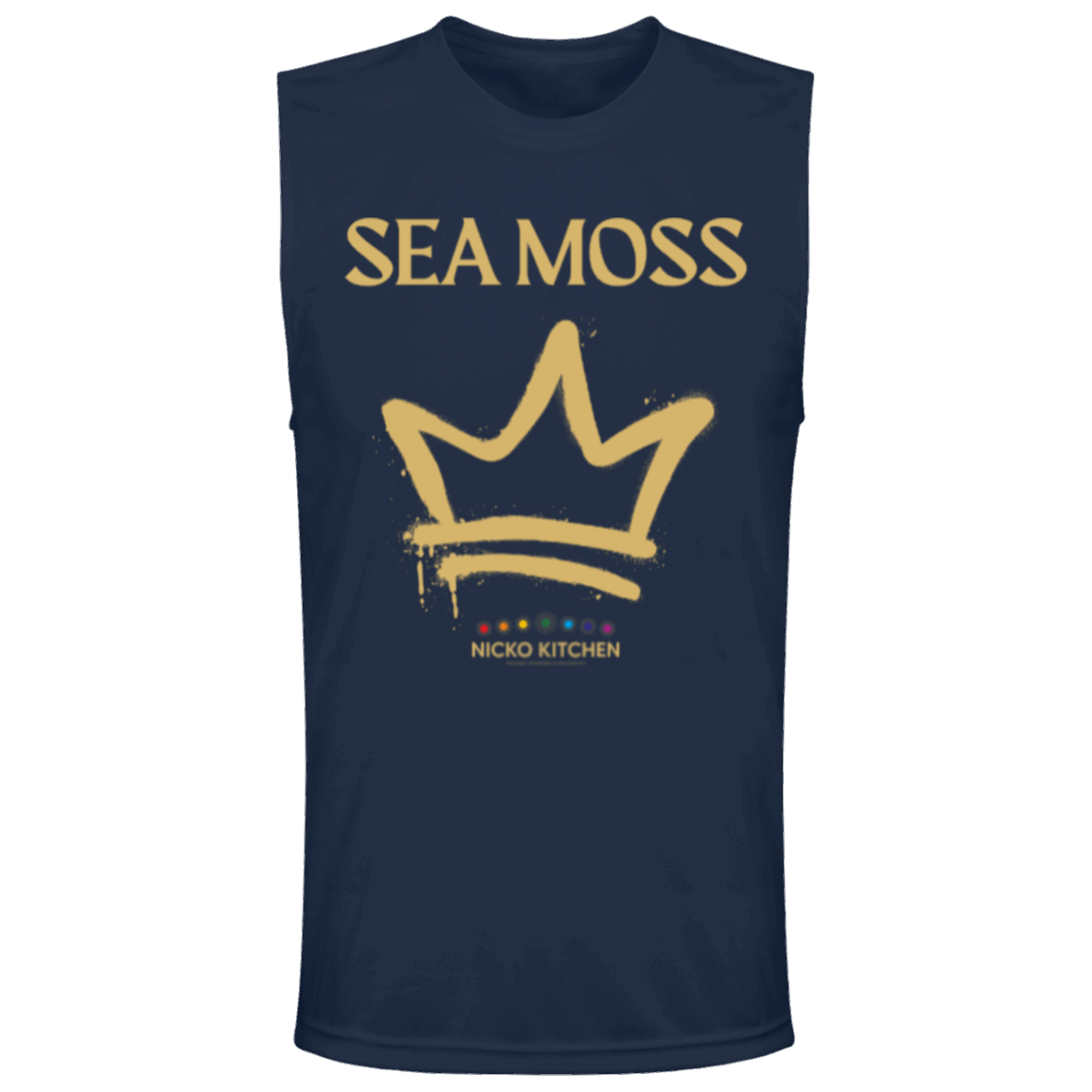 Sea Moss Royalty Muscle Tee