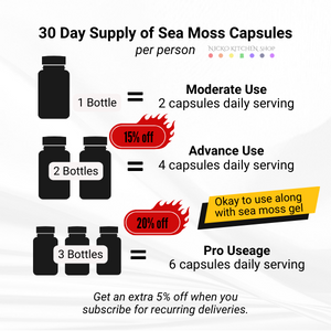 30 Day Sea Moss Challenge | 8 Jars | Select Your Blend