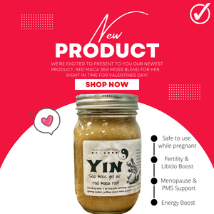 Black Maca Root Sea Moss Gel | Yang (for him) | Recurring Delivery