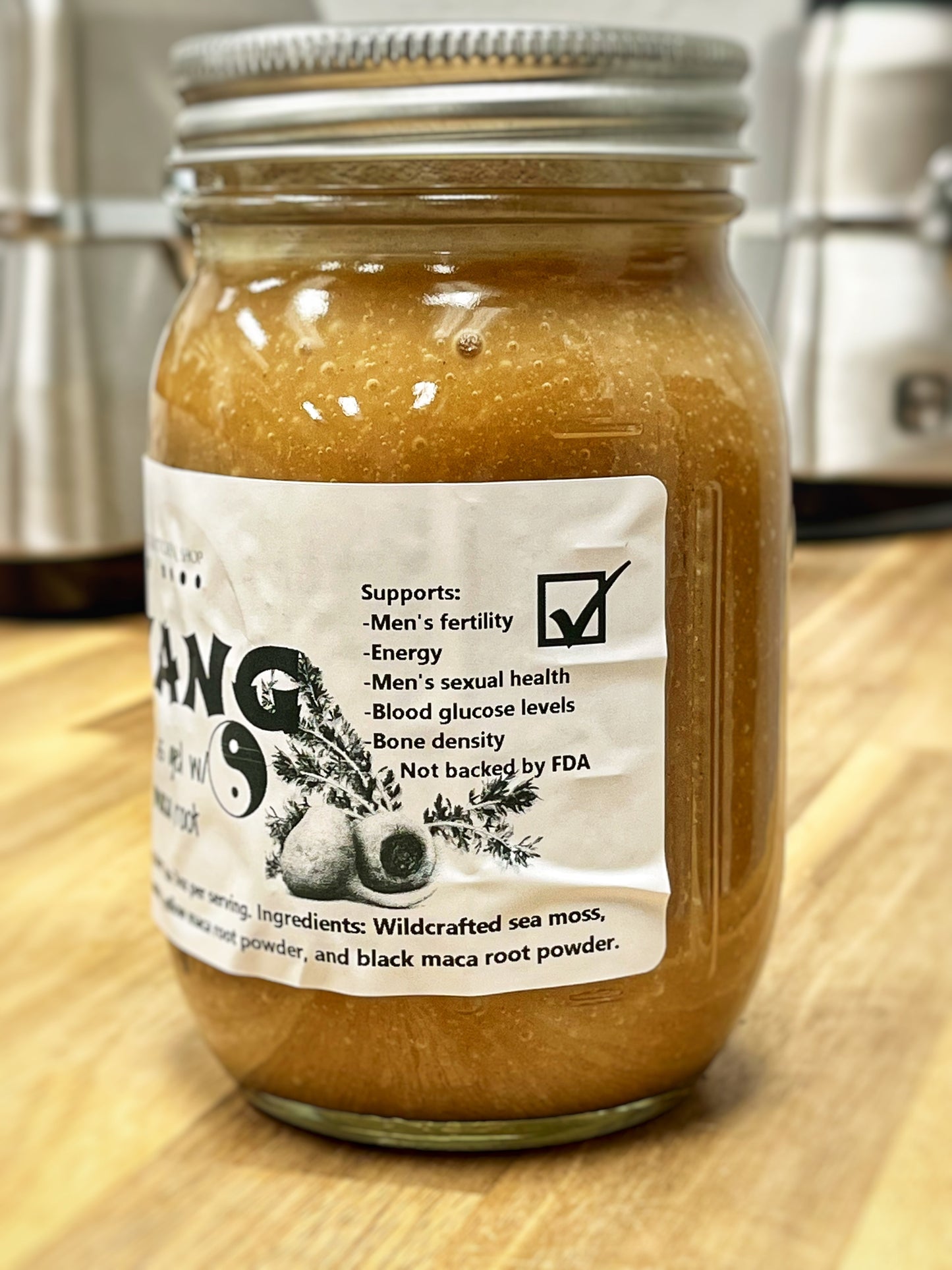 Black Maca Root Sea Moss Gel | Yang (for him) | Recurring Delivery