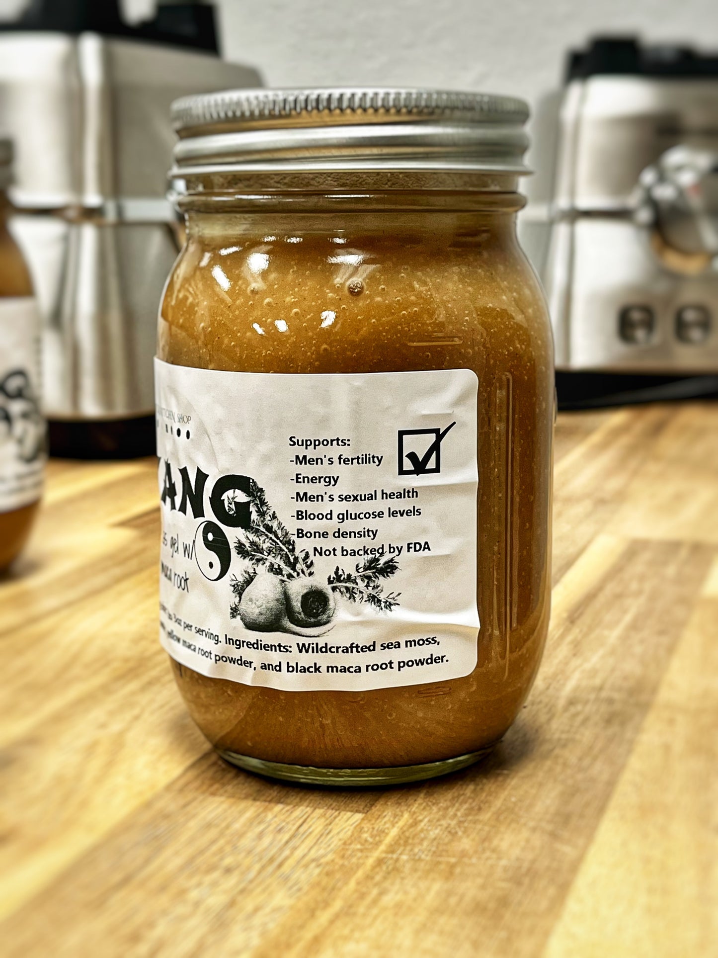 Black Maca Root Sea Moss Gel | Yang (for him) | Recurring Delivery