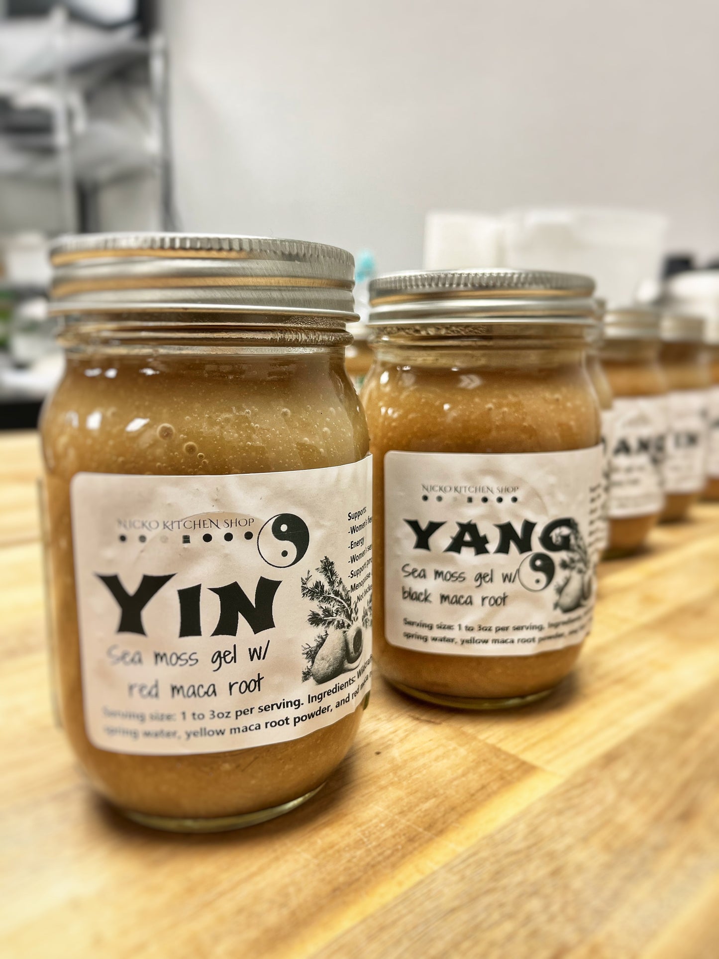 Black Maca Root Sea Moss Gel | Yang (for him) | Recurring Delivery