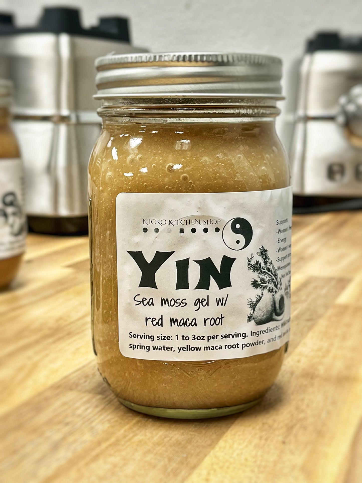 Red Maca Root Sea Moss Gel | Yin for Her | Recurring Delivery