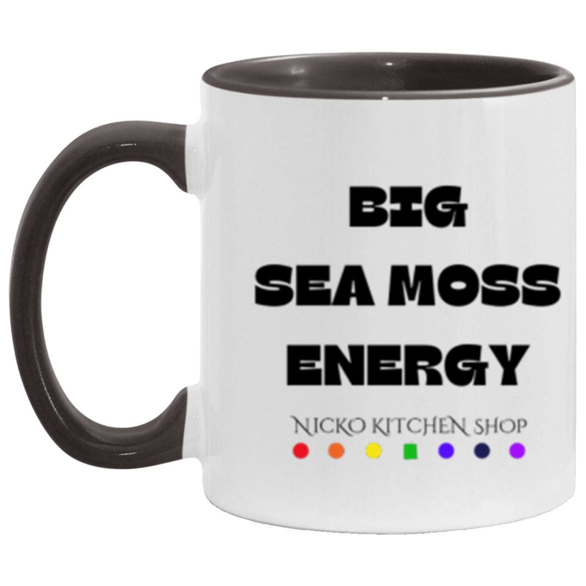 Big Sea Moss Bold 11 oz. Coffee Mug