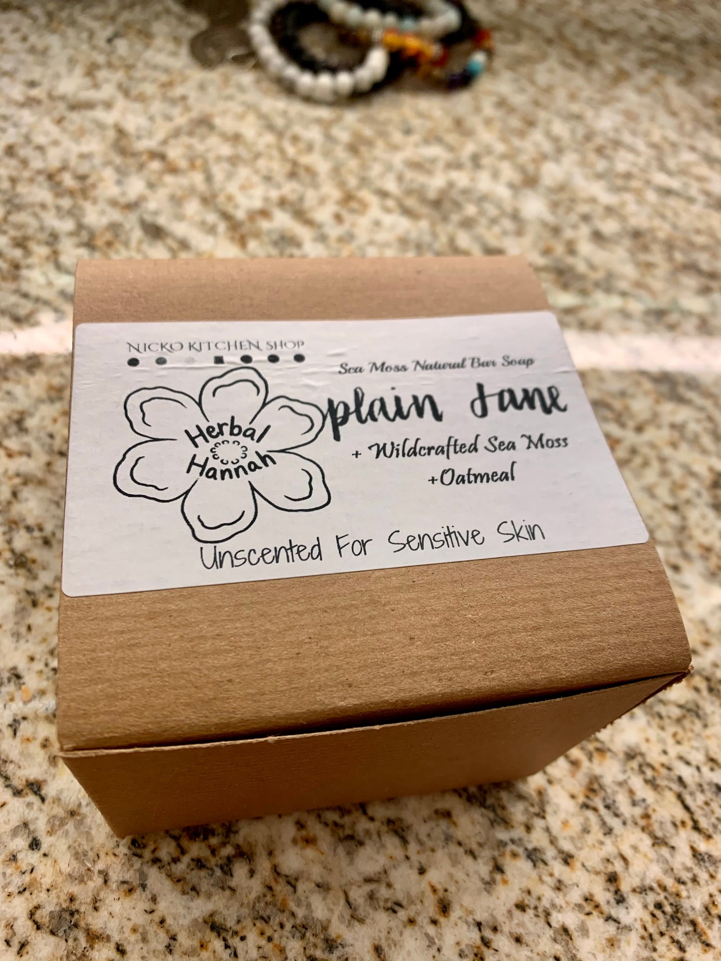 Oatmeal + Sea Moss Bar Soap | Plain Jane | All Natural Bar Soaps