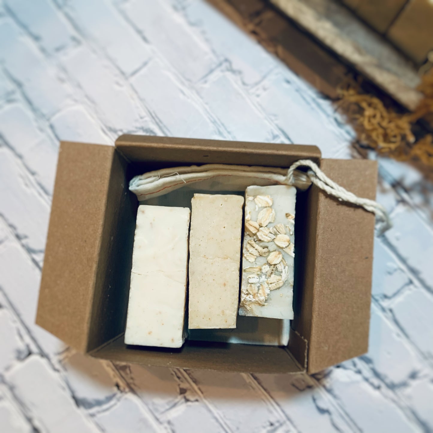 Sea Moss All Natural Bar Soaps Multipack | Oatmeal | Turmeric | Plain Jane