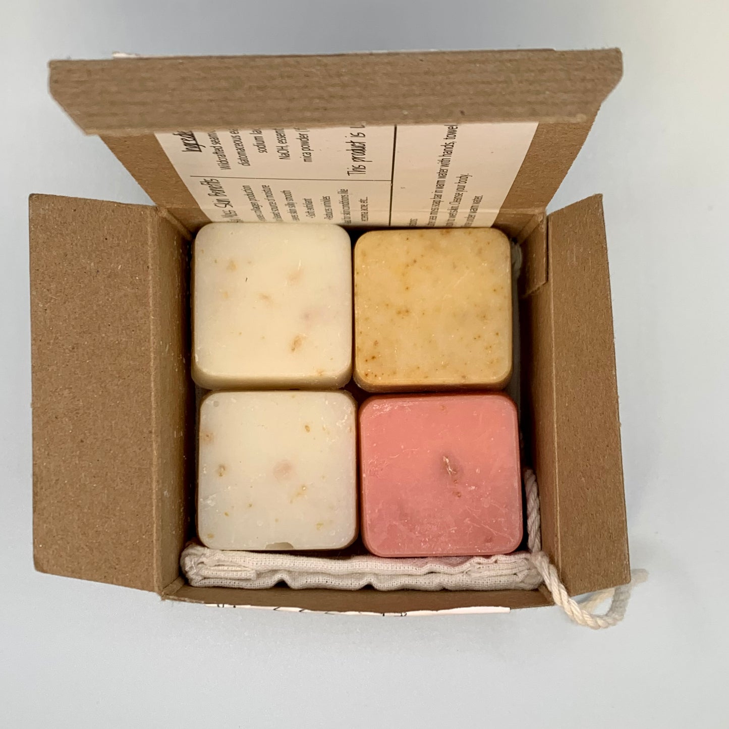 Sea Moss Soap Sampler Bundle | Oatmeal | Turmeric | Plain Jane