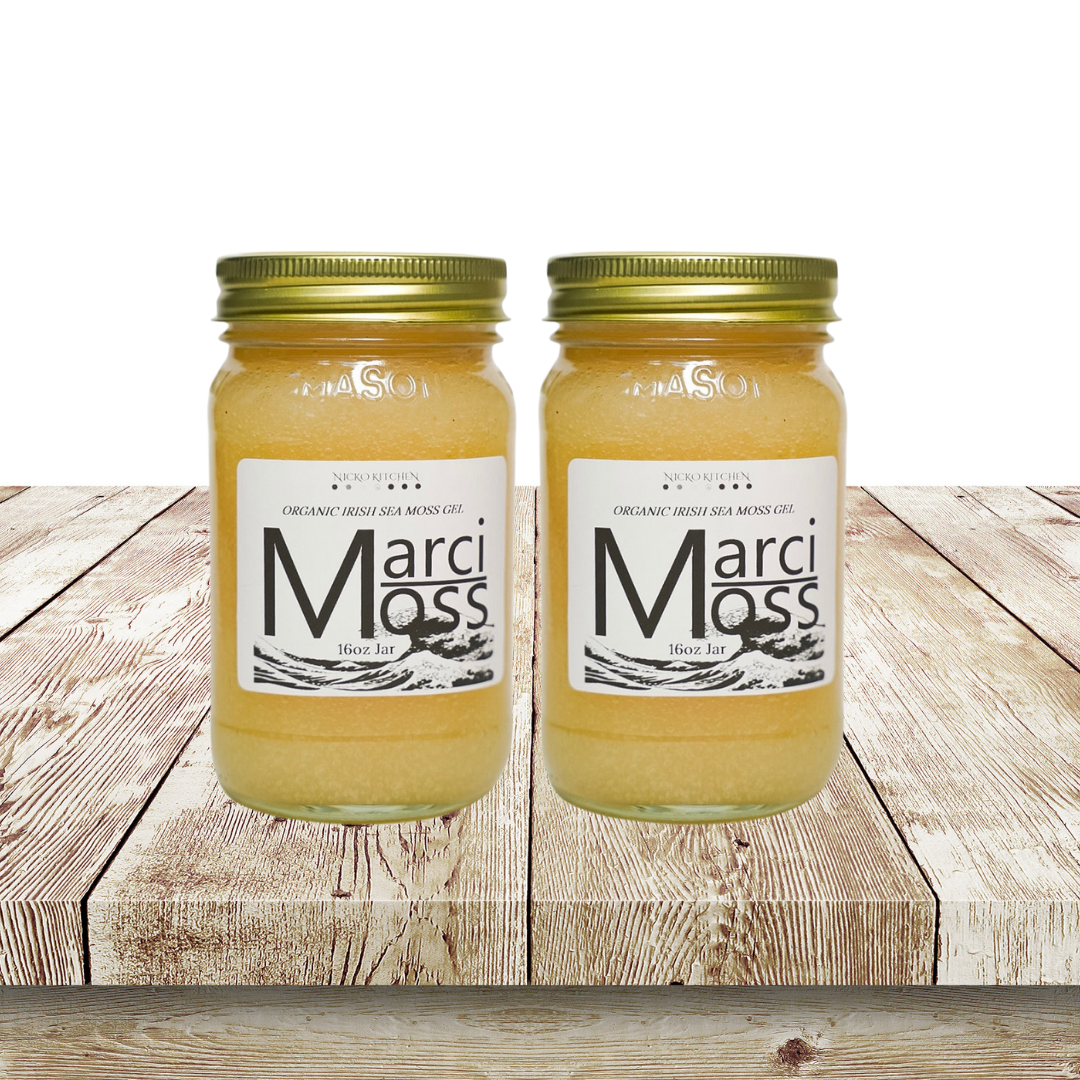 MarciMoss Wildcrafted Sea Moss Gel | Monthly Subscription Bundle