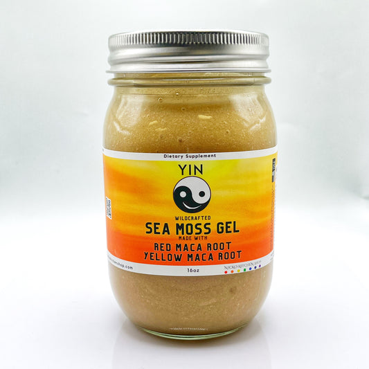 Red Maca Root Sea Moss Gel | Yin for Her | Wildcrafted