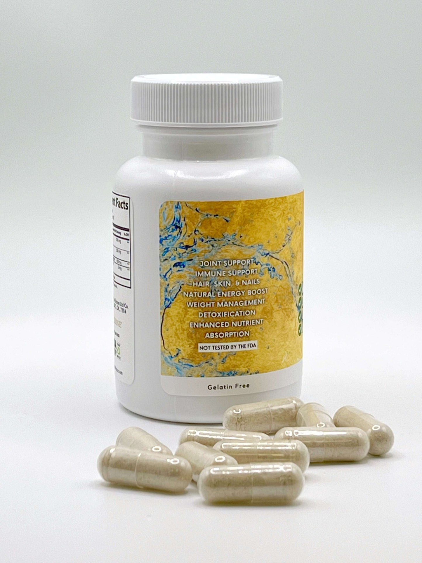 WholyTrinity Sea Moss Capsules | with Bladderwrack and Burdock Root | 60 pills | Recurring Delivery