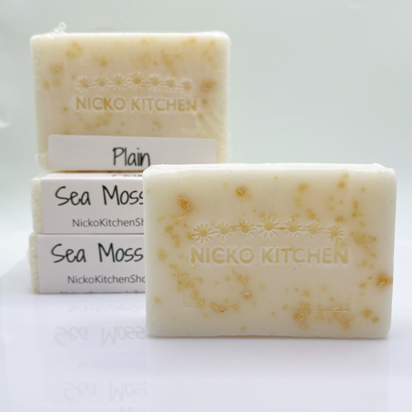 Plain Sea Moss Soap | Made with Goat Milk | Unscented