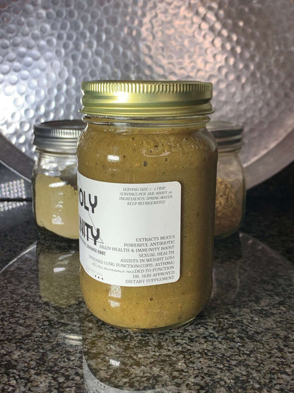 WholyTrinity | Sea Moss, Bladderwrack, Burdock Root Gel 16oz