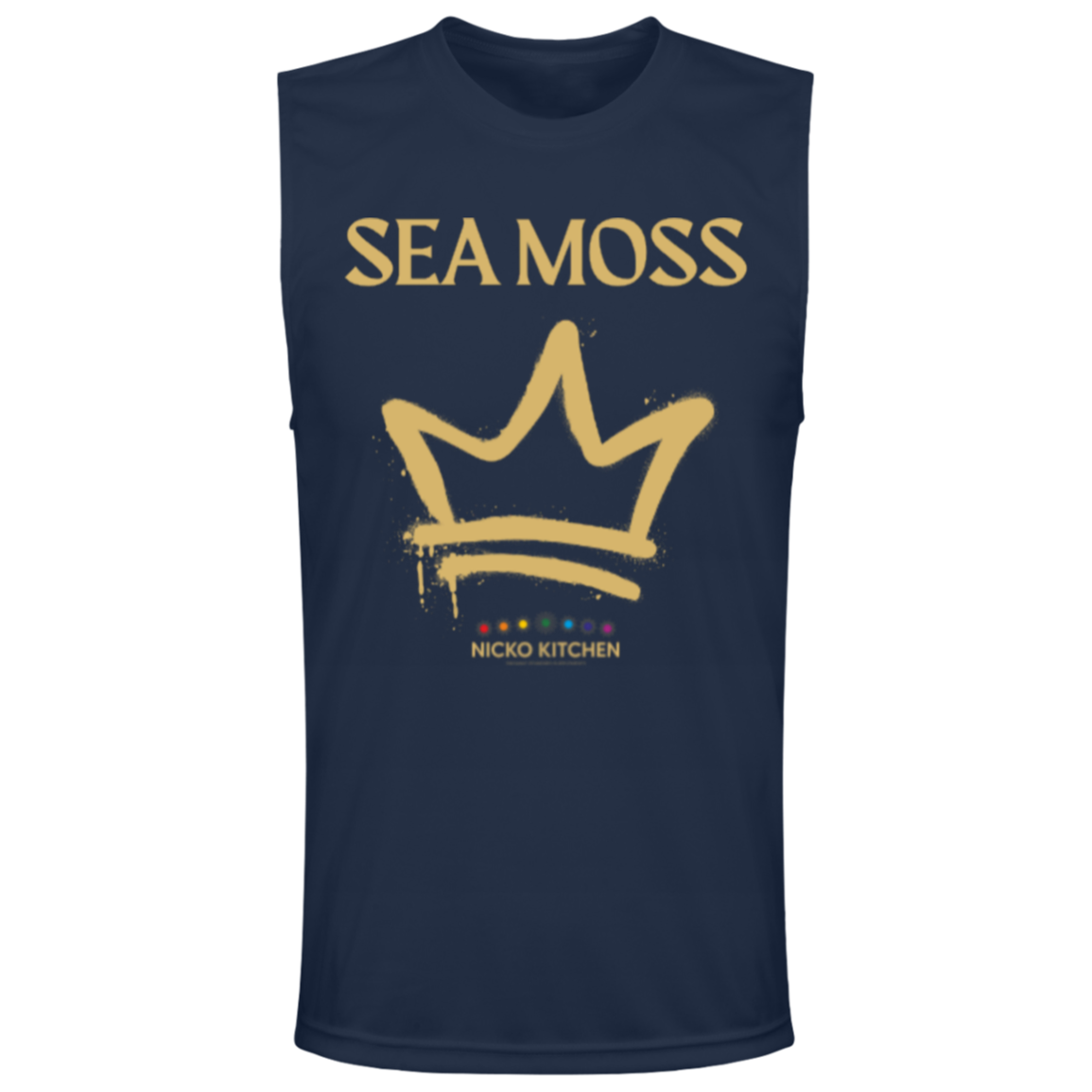 Sea Moss Royalty Muscle Tee