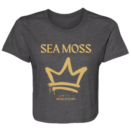 Sea Moss Royalty Crop Top