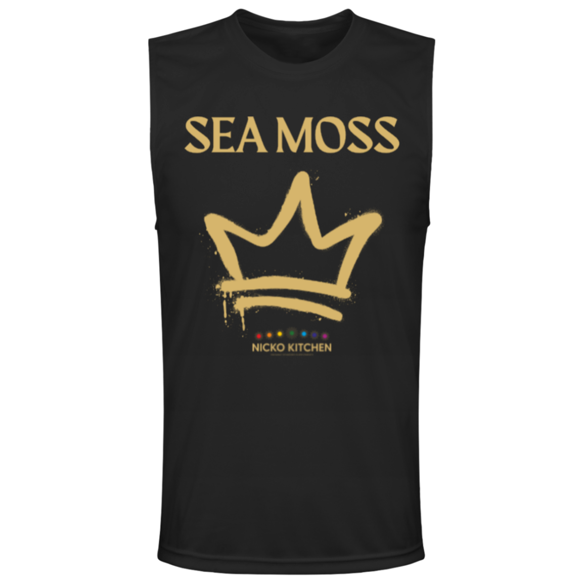 Sea Moss Royalty Muscle Tee