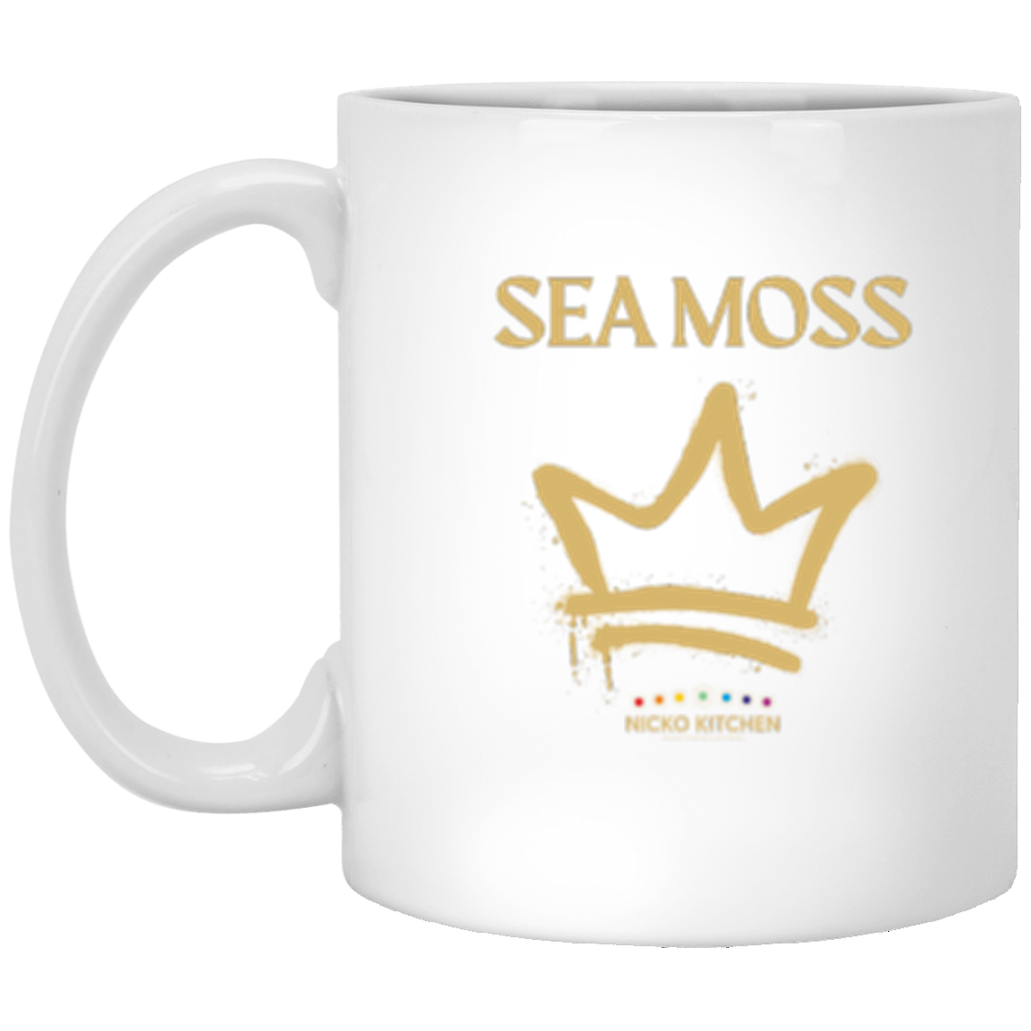 Sea Moss Royalty 11oz White Mug