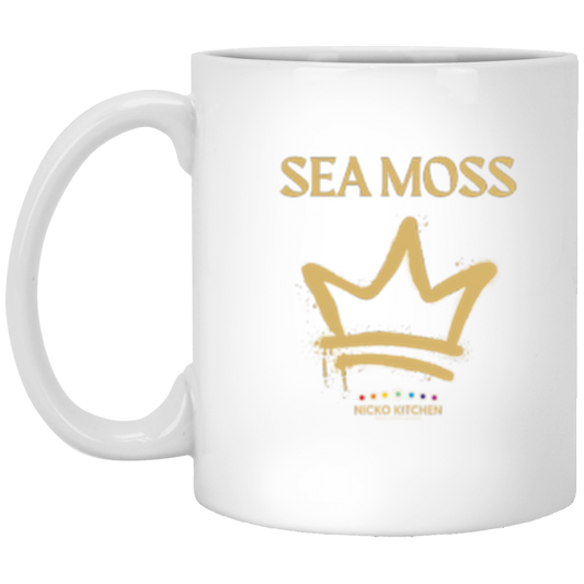 Sea Moss Royalty 11oz White Mug