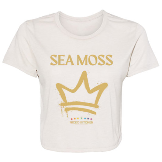 Sea Moss Royalty Crop Top