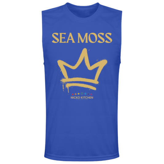 Sea Moss Royalty Muscle Tee