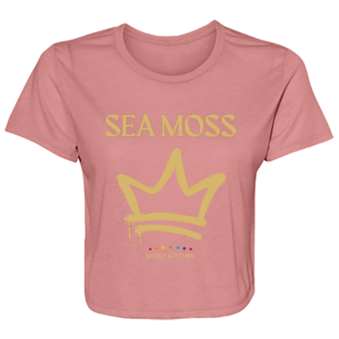 Sea Moss Royalty Crop Top