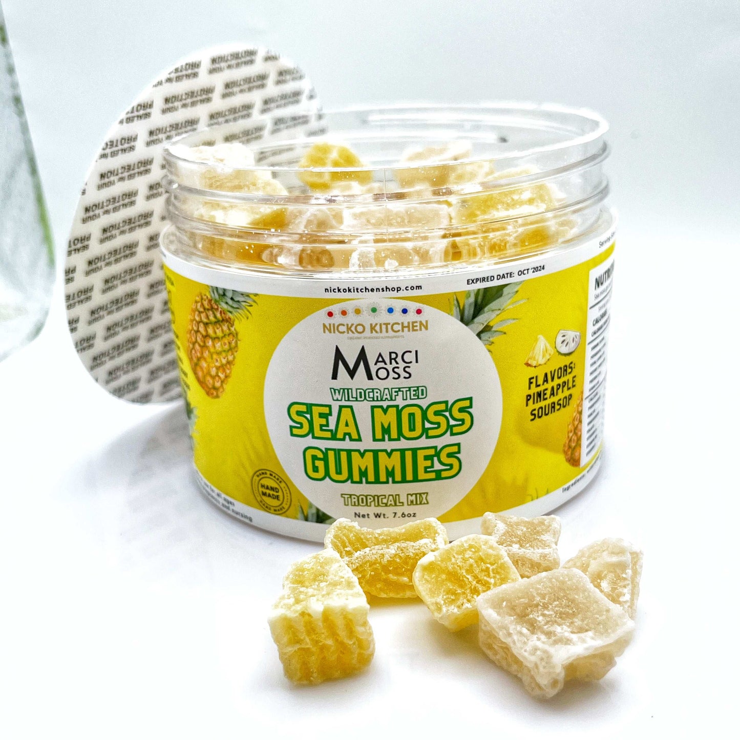 Pineapple Sea Moss Gummy Vitamins | Limited Availability