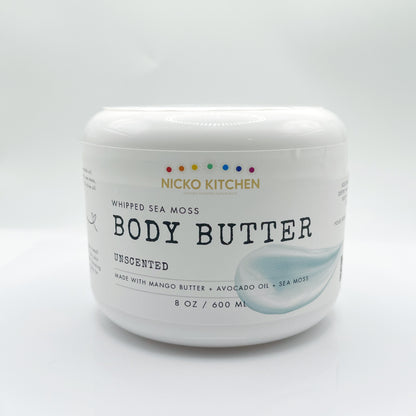 Whipped Sea Moss Body Butter | Unscented | 8oz