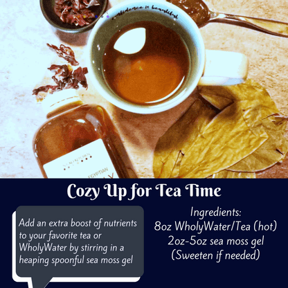 Wholy Sea Moss Bundle | Sea Moss Bladderwrack Burdock Root | Soursop Herbal Tea