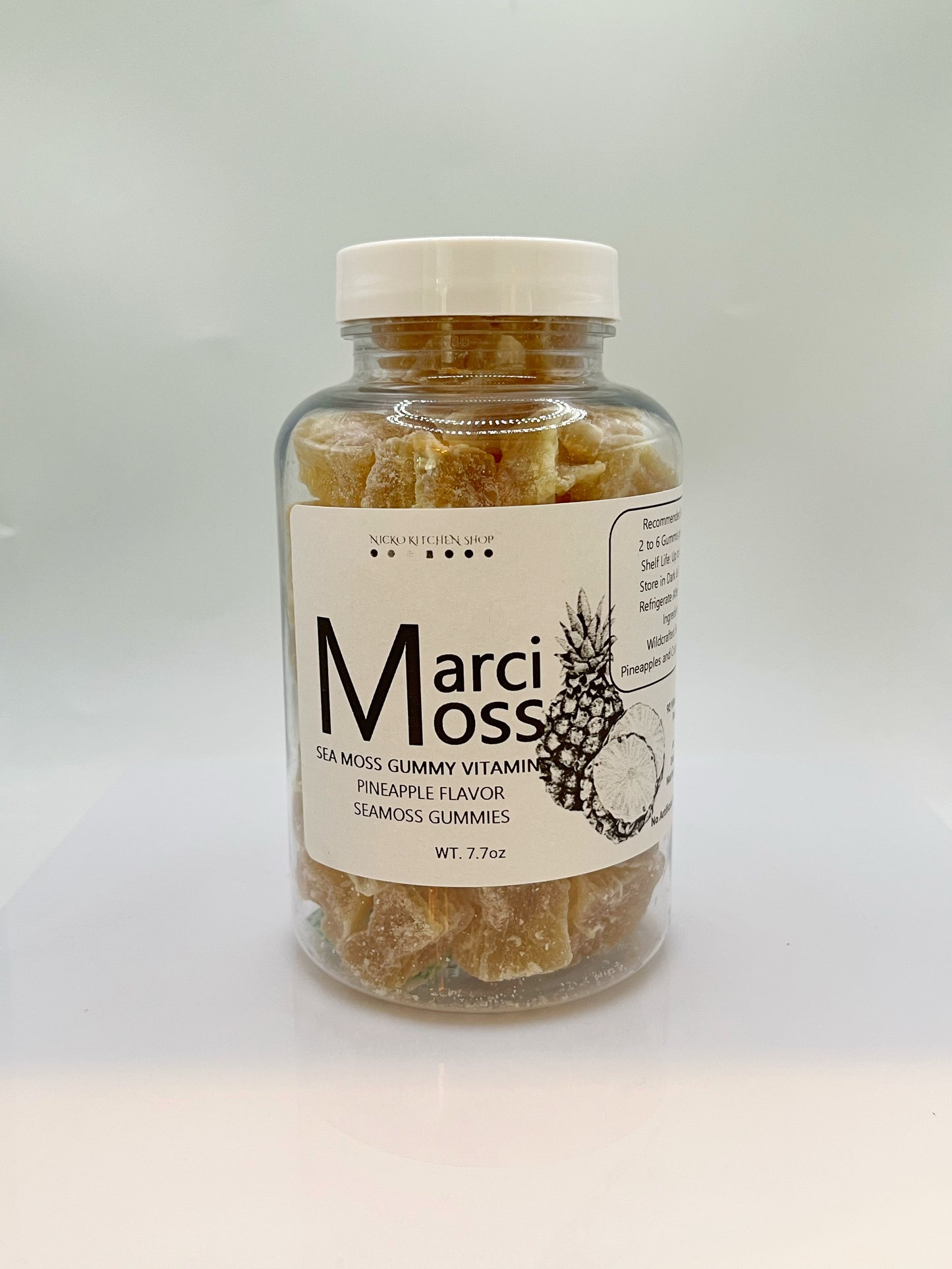Pineapple Sea Moss Gummy Vitamins | Limited Availability