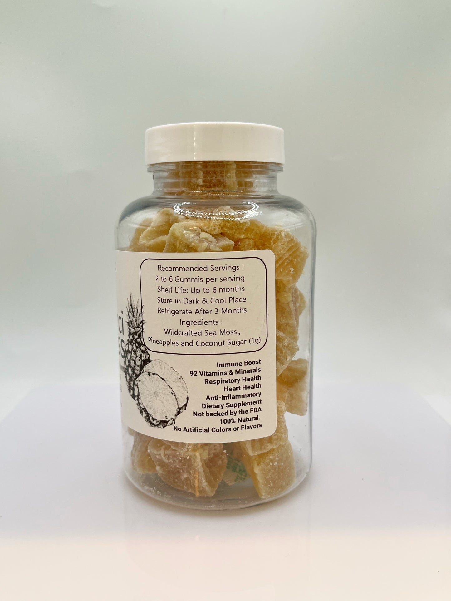 Pineapple Sea Moss Gummy Vitamins | Limited Availability