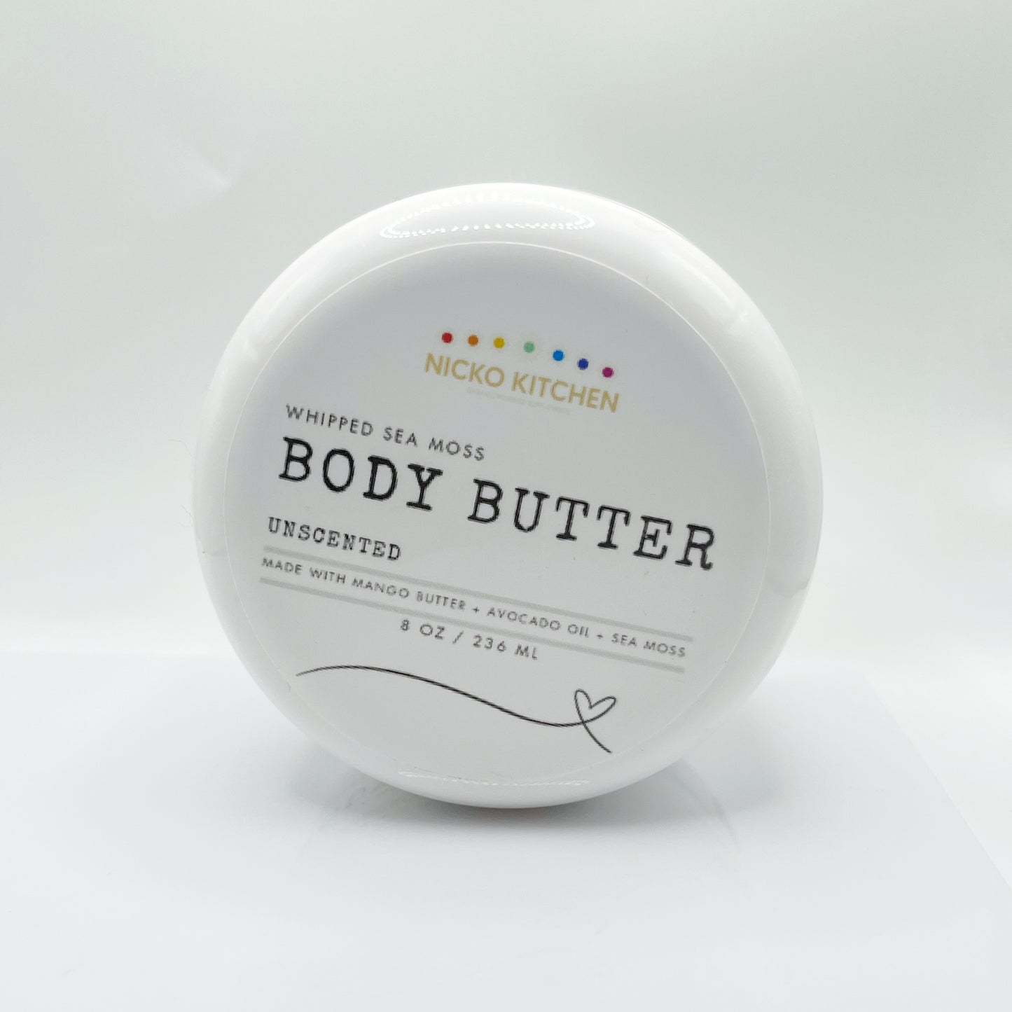 Whipped Sea Moss Body Butter | Unscented | 8oz