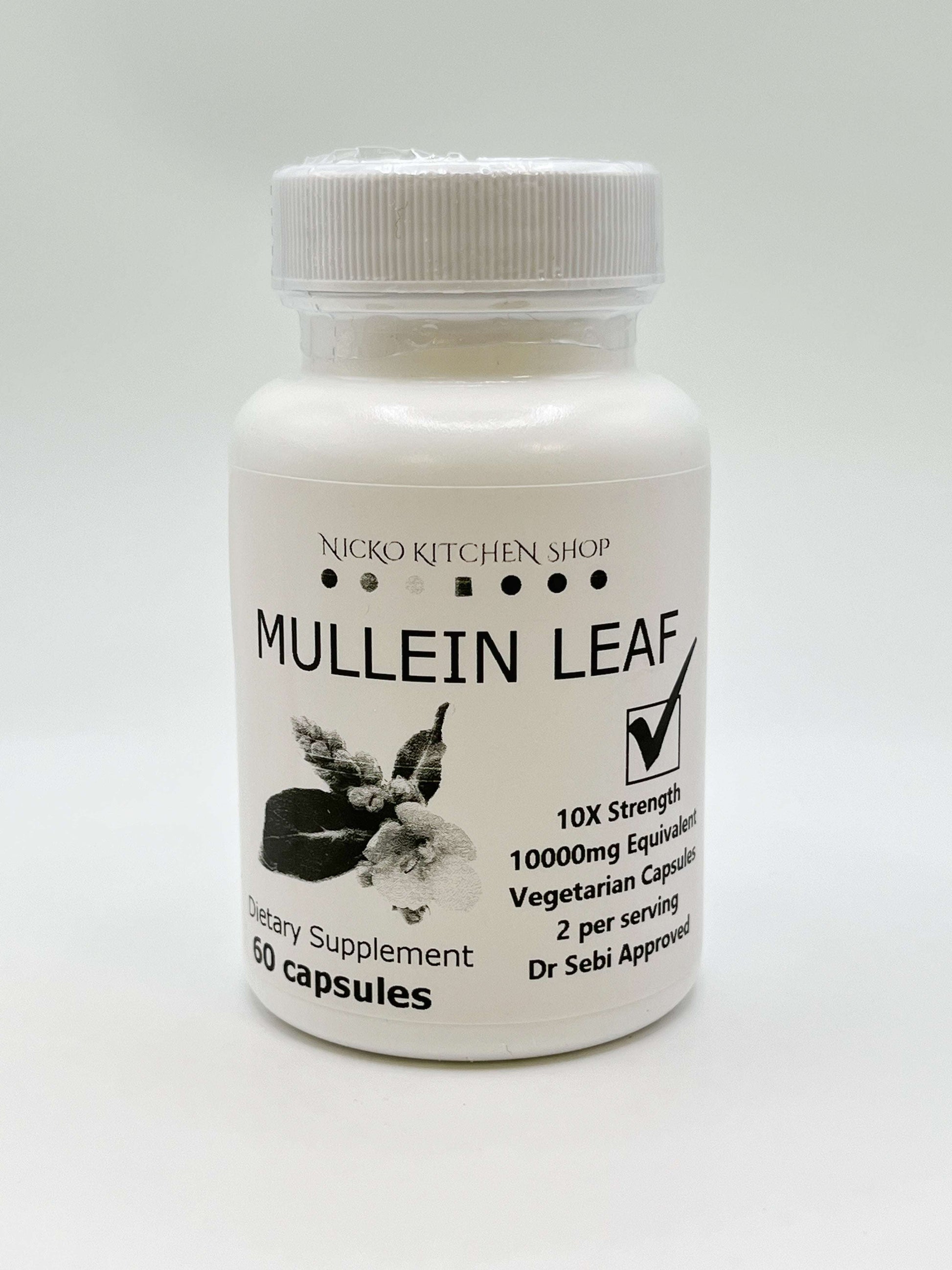 Mullein Leaf Capsules | High Potency | Recurring Delivery