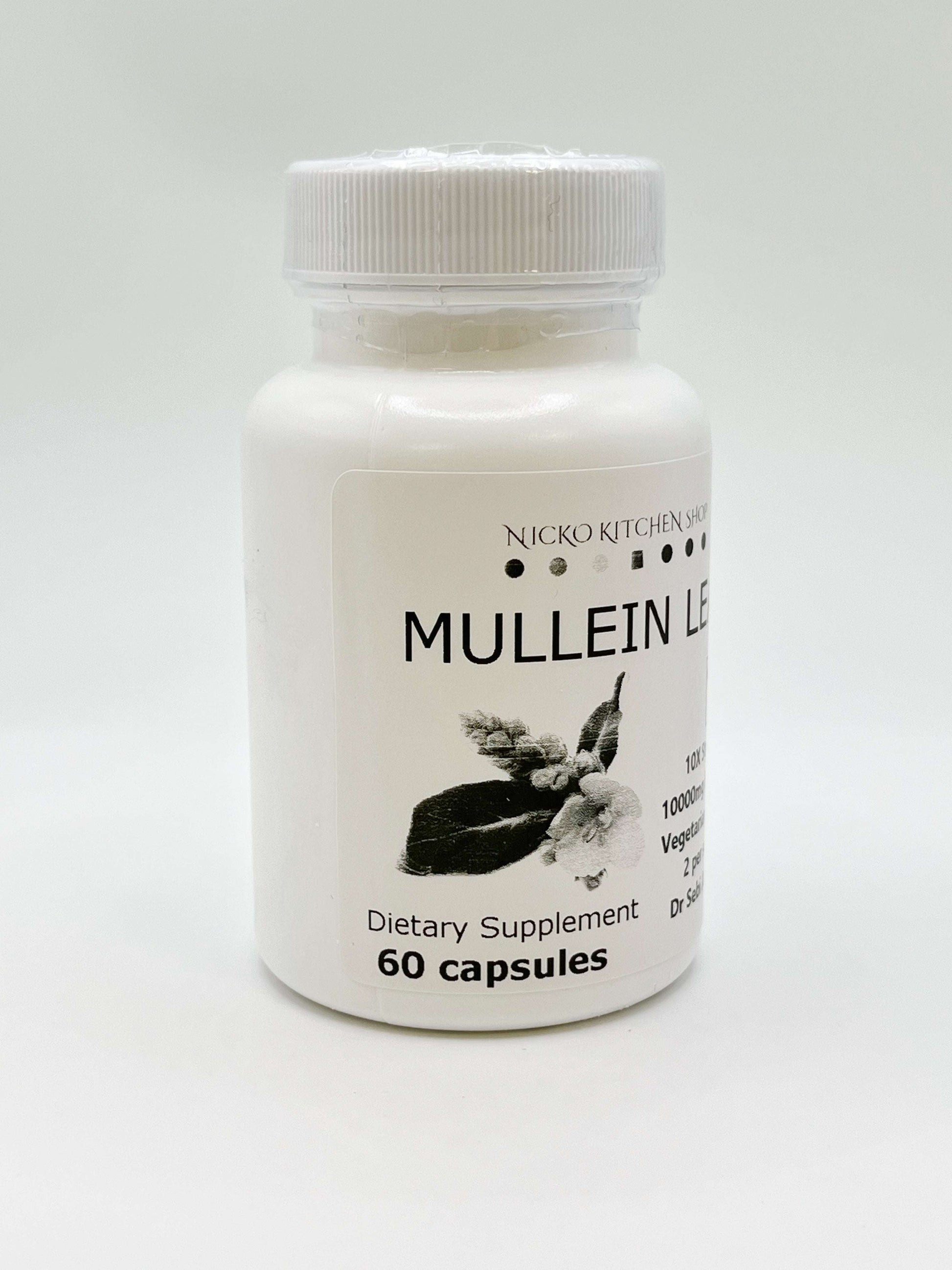 Mullein Leaf Capsules | High Potency | Recurring Delivery