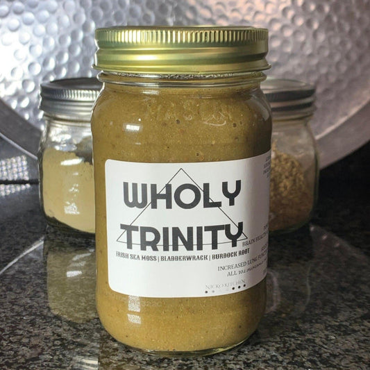 WholyTrinity | Sea Moss, Bladderwrack, Burdock Root Gel 16oz | Recurring Delivery