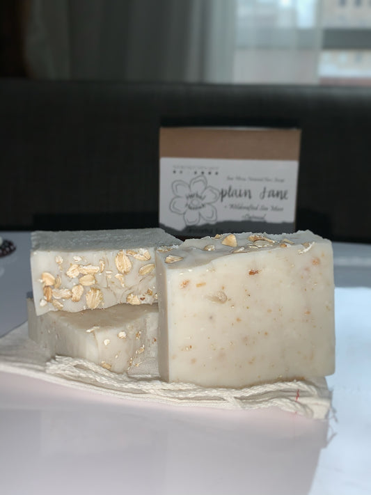 Oatmeal + Sea Moss Bar Soap | Plain Jane | All Natural Bar Soaps